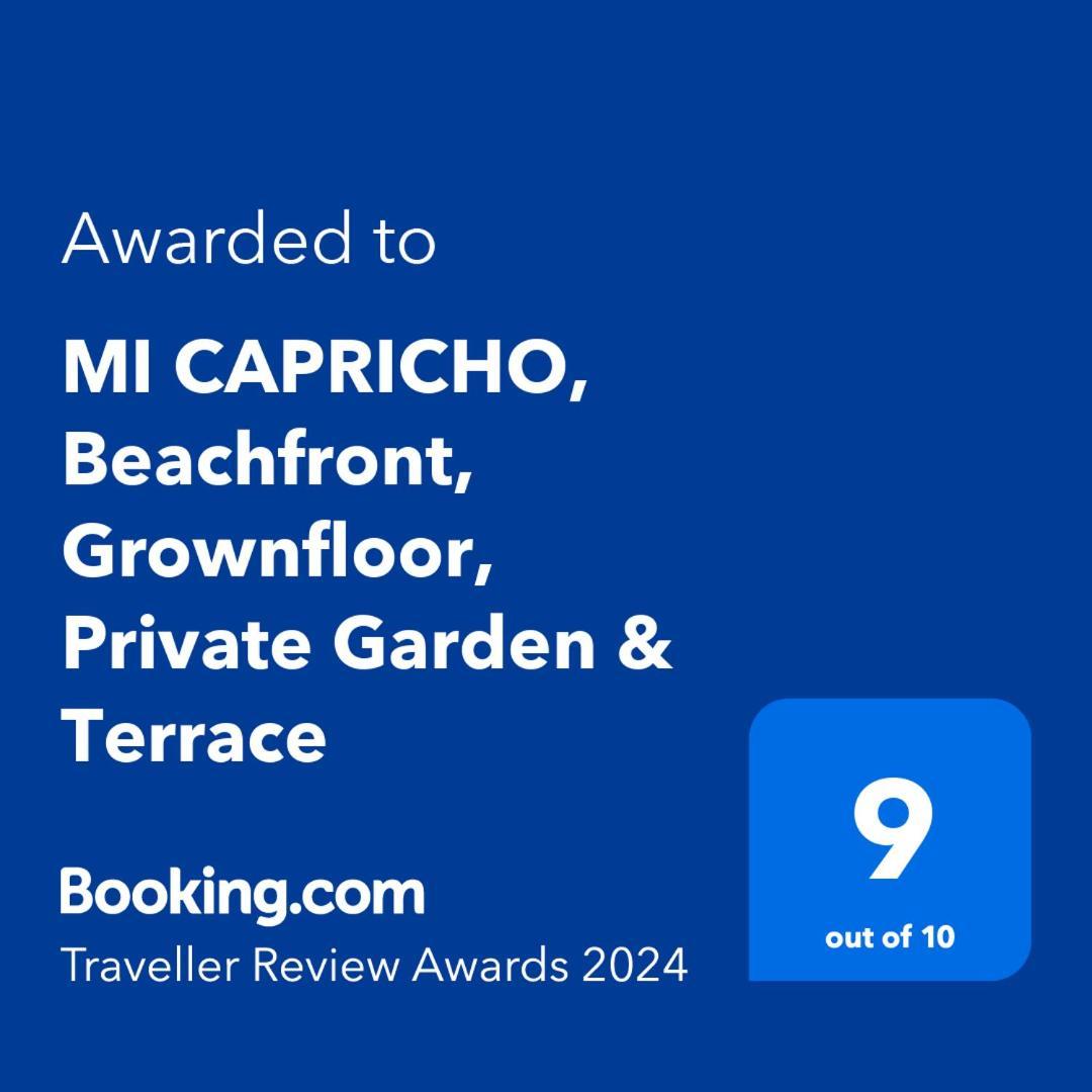Sitio de Calahonda Mi Capricho, Beachfront, Grownfloor, Private Garden & Terrace מראה חיצוני תמונה